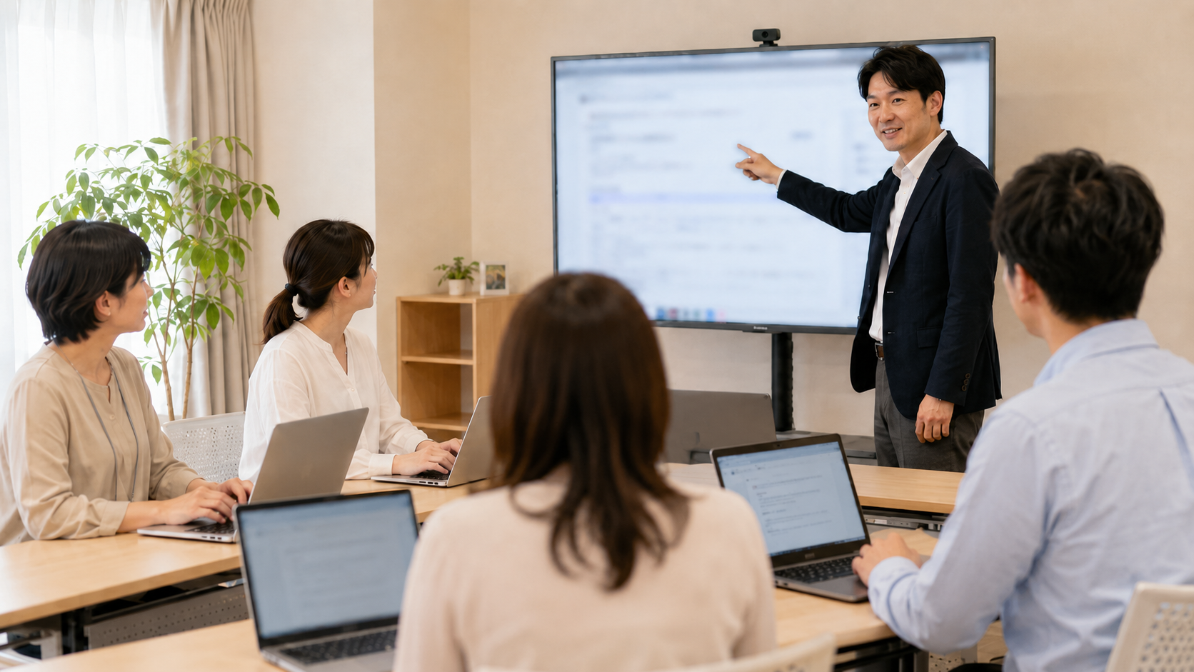 実務に近いテーマでAIを学んでいるイメージ
