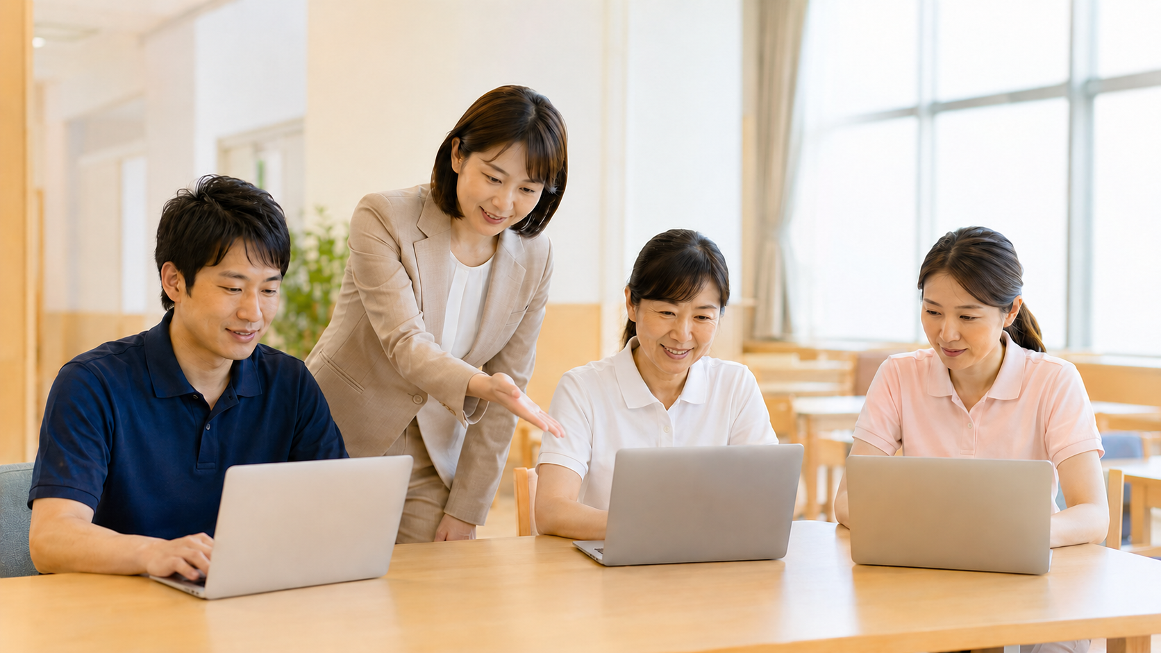 中小企業向けAI研修と業務改善支援のメインビジュアル | キャリアAIプラザ
