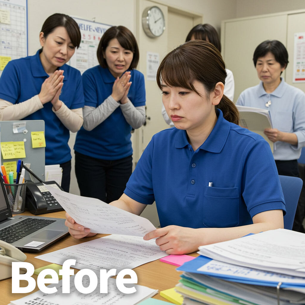 障がい福祉サービス事業所の属人化を防ぐ情報共有の仕組み|キャリアAIプラザ